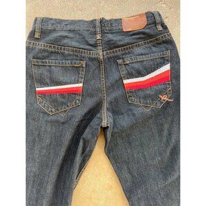 Vintage Rocawear Mens Baggy Hip Hop Skater Jeans Size 34 J3